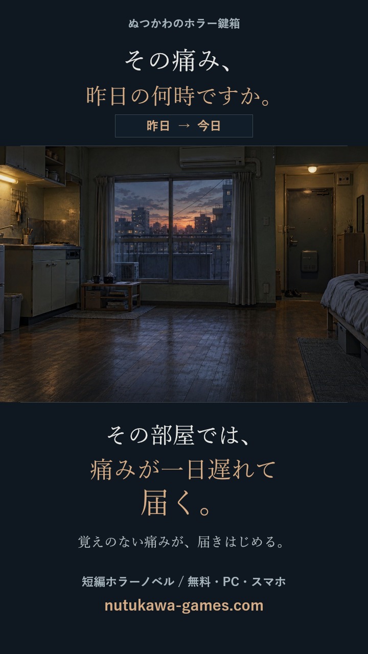その部屋では、痛みが一日遅れて届く。の紹介画像